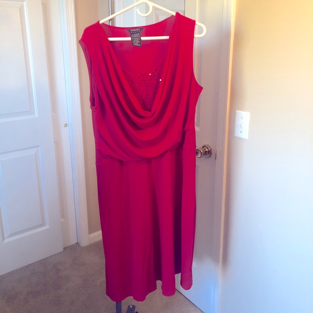 Red dress